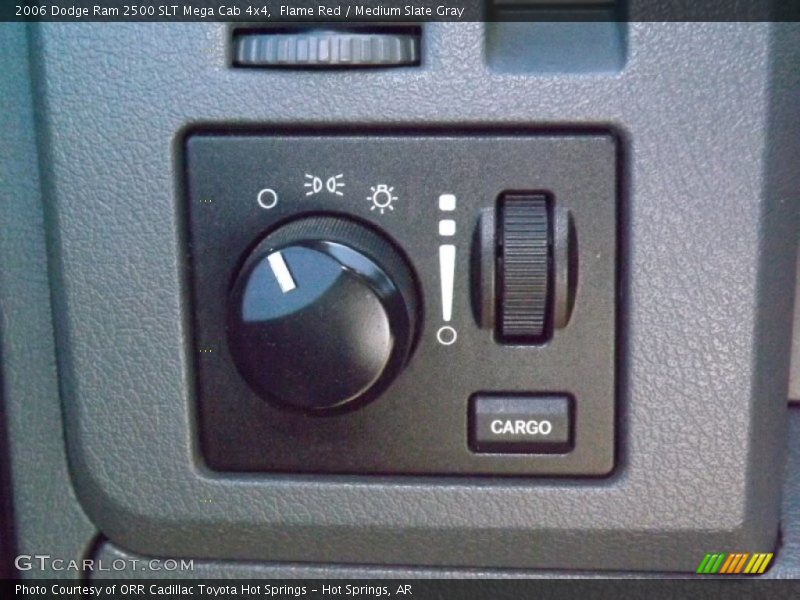 Controls of 2006 Ram 2500 SLT Mega Cab 4x4