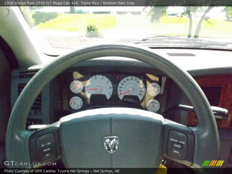 Flame Red / Medium Slate Gray 2006 Dodge Ram 2500 SLT Mega Cab 4x4