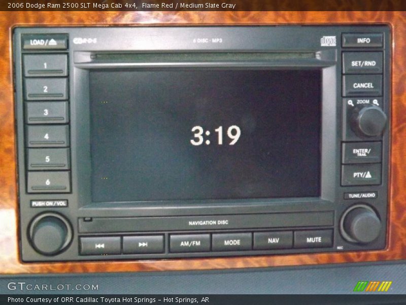 Controls of 2006 Ram 2500 SLT Mega Cab 4x4