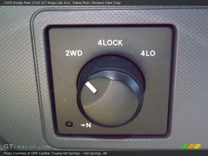 Controls of 2006 Ram 2500 SLT Mega Cab 4x4