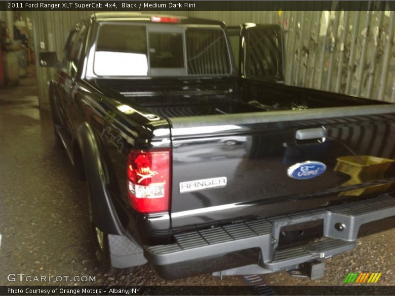 Black / Medium Dark Flint 2011 Ford Ranger XLT SuperCab 4x4