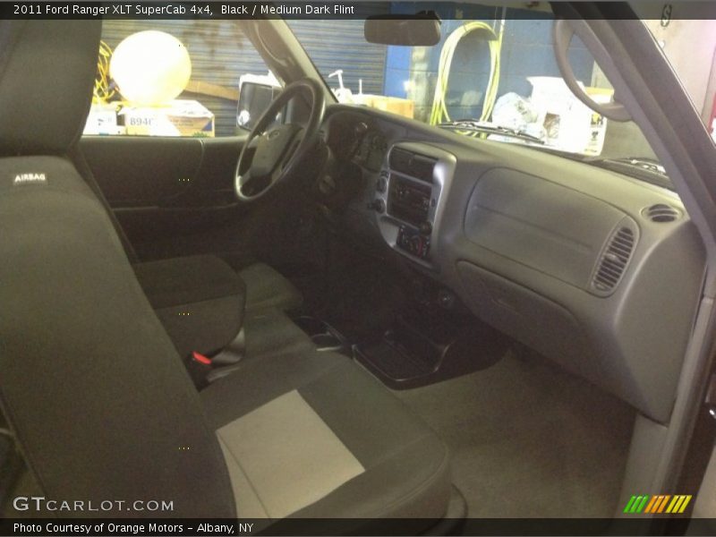 Black / Medium Dark Flint 2011 Ford Ranger XLT SuperCab 4x4