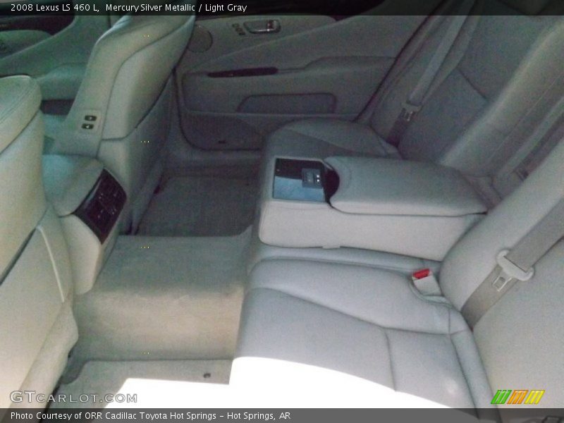 Mercury Silver Metallic / Light Gray 2008 Lexus LS 460 L