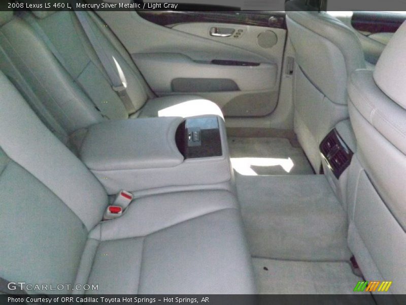 Mercury Silver Metallic / Light Gray 2008 Lexus LS 460 L