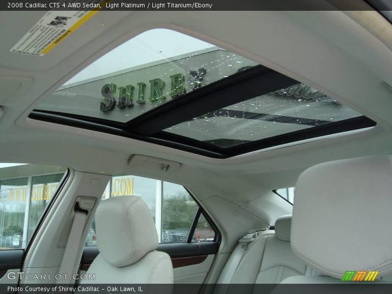 Light Platinum / Light Titanium/Ebony 2008 Cadillac CTS 4 AWD Sedan