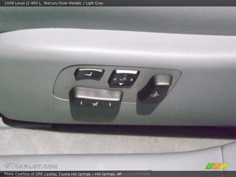 Mercury Silver Metallic / Light Gray 2008 Lexus LS 460 L