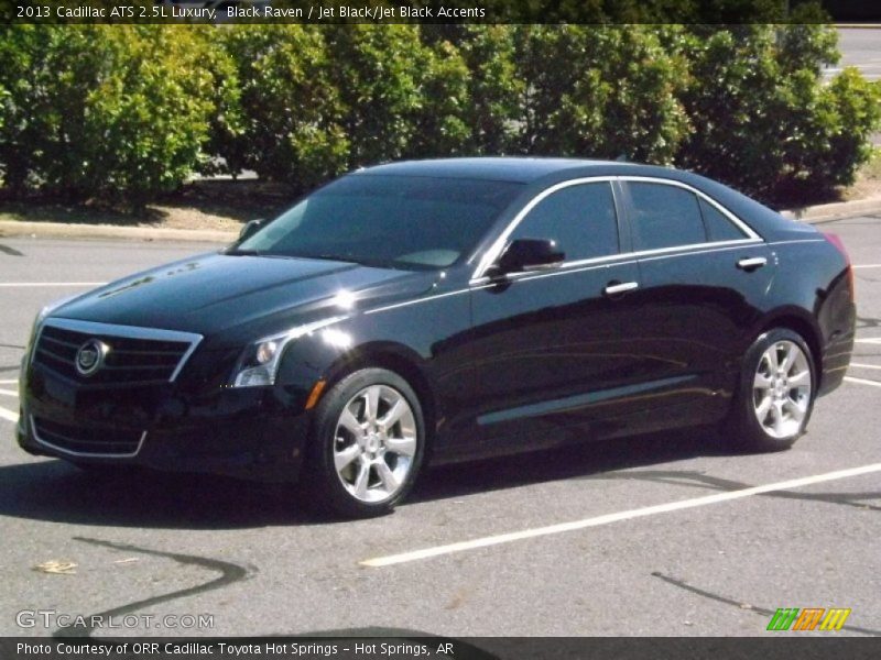 Black Raven / Jet Black/Jet Black Accents 2013 Cadillac ATS 2.5L Luxury