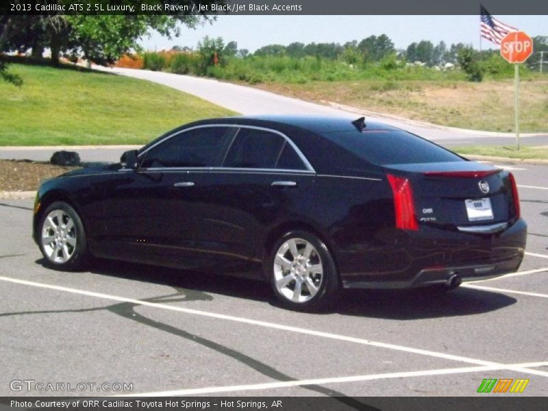 Black Raven / Jet Black/Jet Black Accents 2013 Cadillac ATS 2.5L Luxury