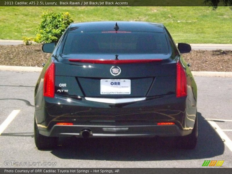 Black Raven / Jet Black/Jet Black Accents 2013 Cadillac ATS 2.5L Luxury
