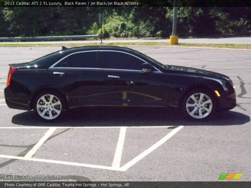 Black Raven / Jet Black/Jet Black Accents 2013 Cadillac ATS 2.5L Luxury