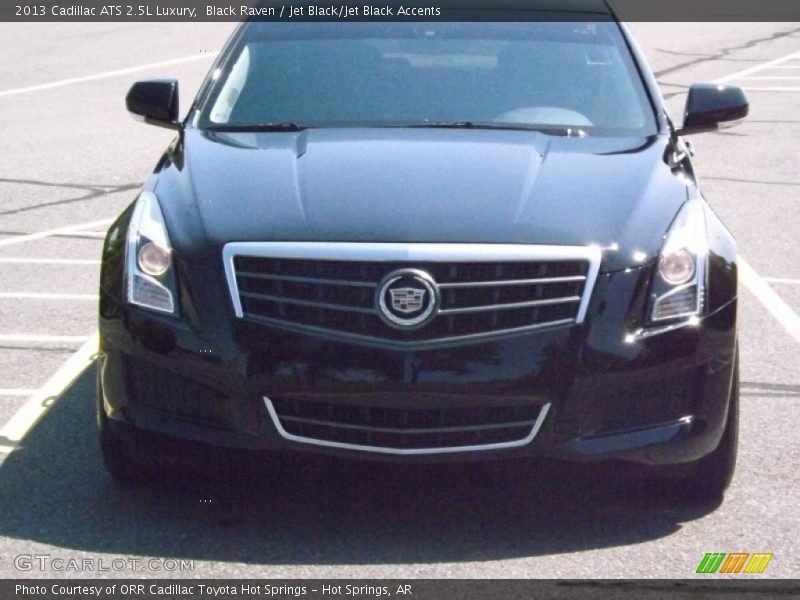 Black Raven / Jet Black/Jet Black Accents 2013 Cadillac ATS 2.5L Luxury