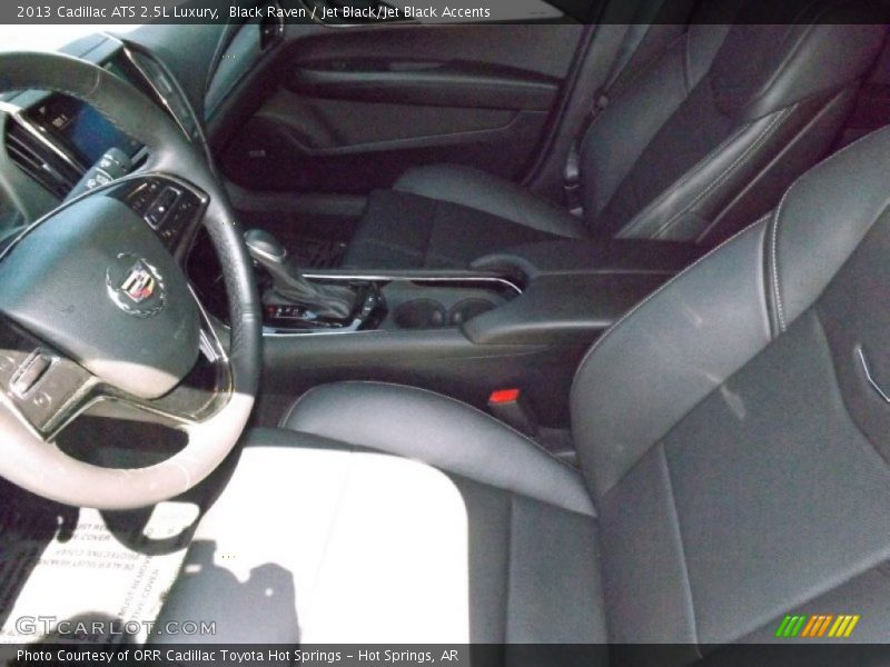 Black Raven / Jet Black/Jet Black Accents 2013 Cadillac ATS 2.5L Luxury