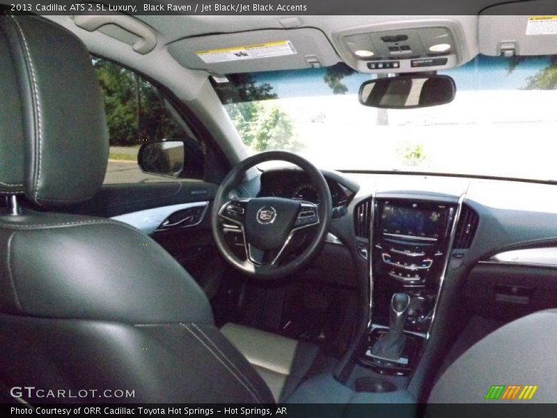 Black Raven / Jet Black/Jet Black Accents 2013 Cadillac ATS 2.5L Luxury