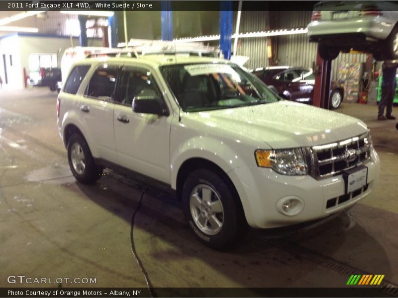 White Suede / Stone 2011 Ford Escape XLT 4WD