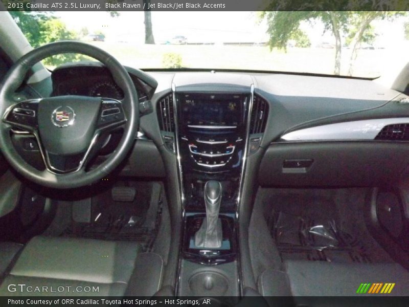 Black Raven / Jet Black/Jet Black Accents 2013 Cadillac ATS 2.5L Luxury