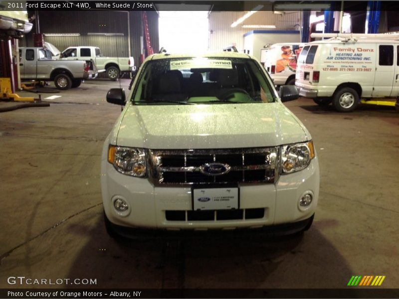White Suede / Stone 2011 Ford Escape XLT 4WD