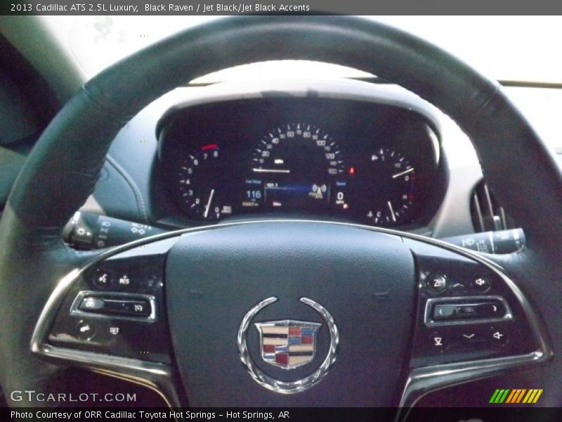Black Raven / Jet Black/Jet Black Accents 2013 Cadillac ATS 2.5L Luxury
