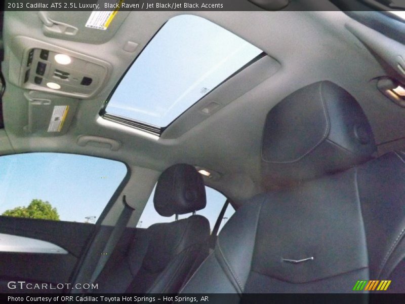 Black Raven / Jet Black/Jet Black Accents 2013 Cadillac ATS 2.5L Luxury