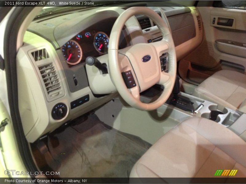 White Suede / Stone 2011 Ford Escape XLT 4WD