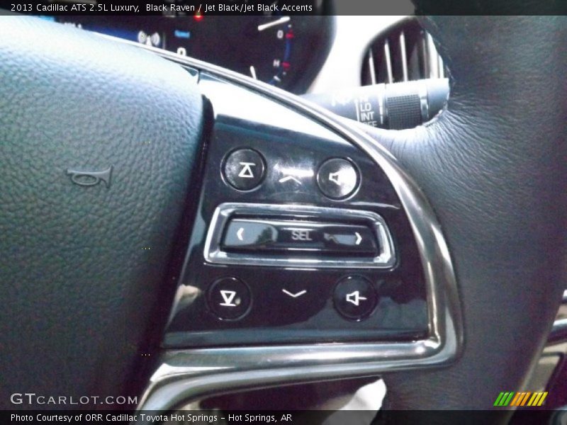 Black Raven / Jet Black/Jet Black Accents 2013 Cadillac ATS 2.5L Luxury