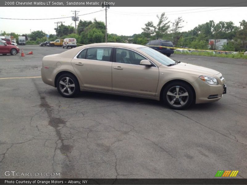 Sandstone Metallic / Ebony 2008 Chevrolet Malibu LT Sedan