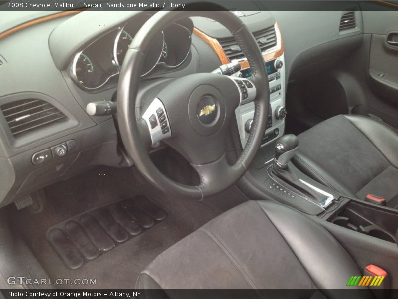 Sandstone Metallic / Ebony 2008 Chevrolet Malibu LT Sedan