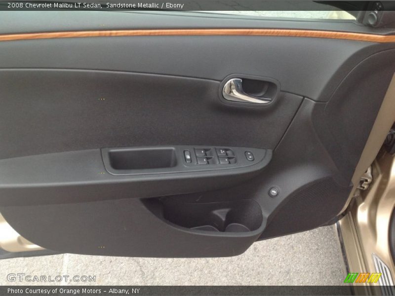 Sandstone Metallic / Ebony 2008 Chevrolet Malibu LT Sedan