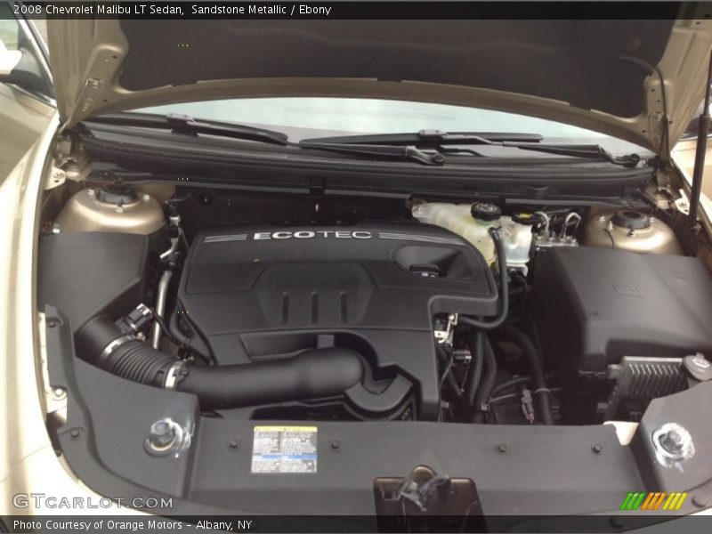 Sandstone Metallic / Ebony 2008 Chevrolet Malibu LT Sedan