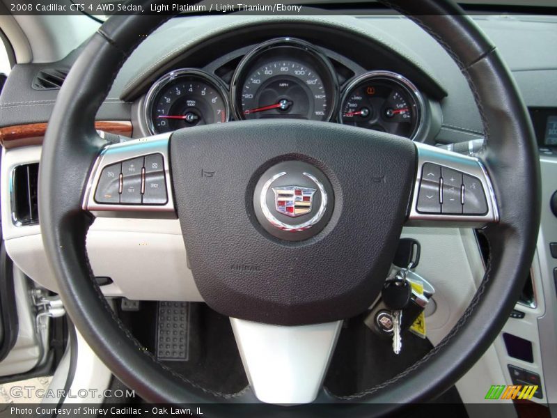 Light Platinum / Light Titanium/Ebony 2008 Cadillac CTS 4 AWD Sedan