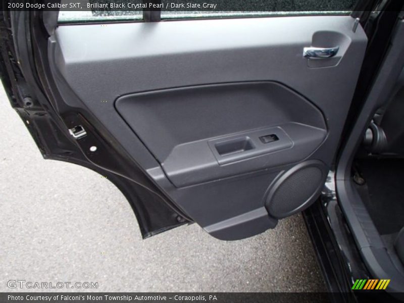 Brilliant Black Crystal Pearl / Dark Slate Gray 2009 Dodge Caliber SXT