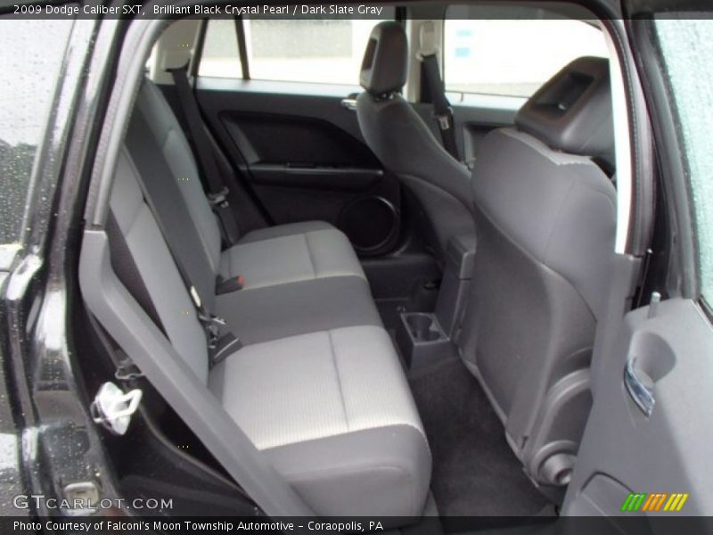 Brilliant Black Crystal Pearl / Dark Slate Gray 2009 Dodge Caliber SXT