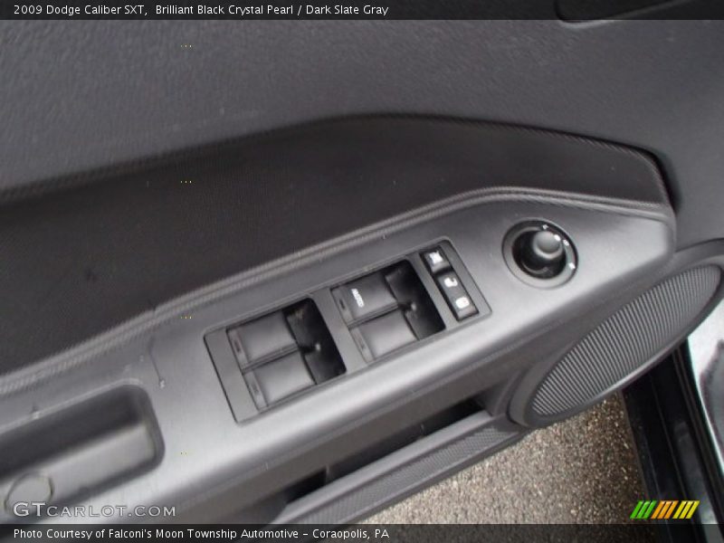 Brilliant Black Crystal Pearl / Dark Slate Gray 2009 Dodge Caliber SXT