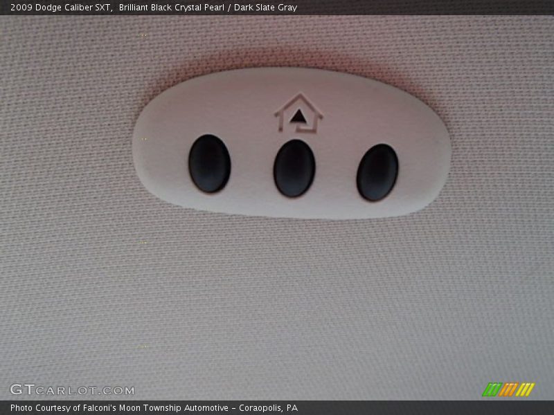 Brilliant Black Crystal Pearl / Dark Slate Gray 2009 Dodge Caliber SXT