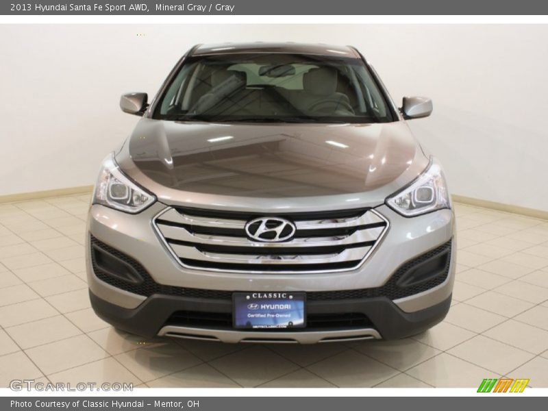 Mineral Gray / Gray 2013 Hyundai Santa Fe Sport AWD