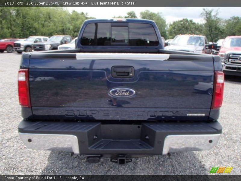 Blue Jeans Metallic / Steel 2013 Ford F350 Super Duty XLT Crew Cab 4x4