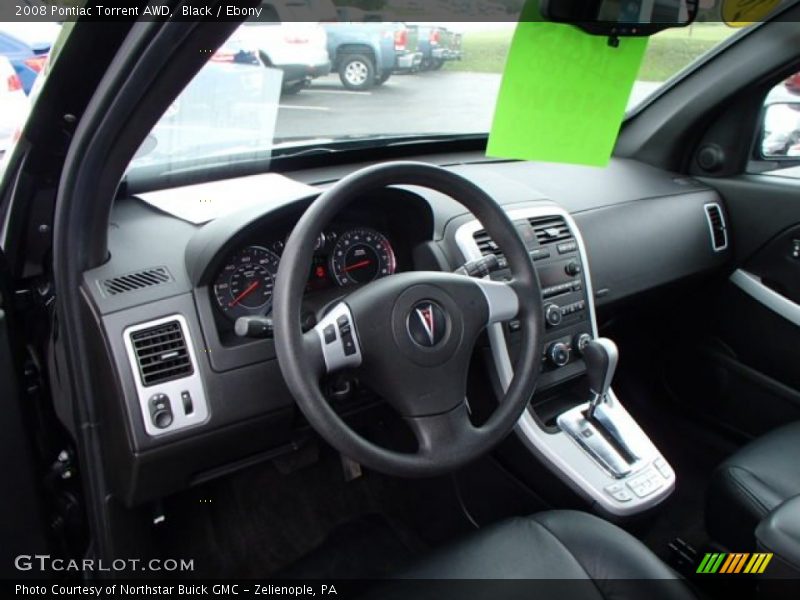 Black / Ebony 2008 Pontiac Torrent AWD