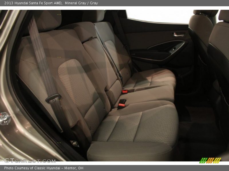 Mineral Gray / Gray 2013 Hyundai Santa Fe Sport AWD