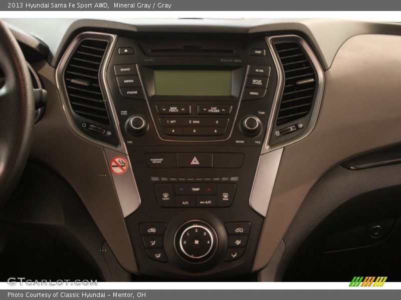 Mineral Gray / Gray 2013 Hyundai Santa Fe Sport AWD