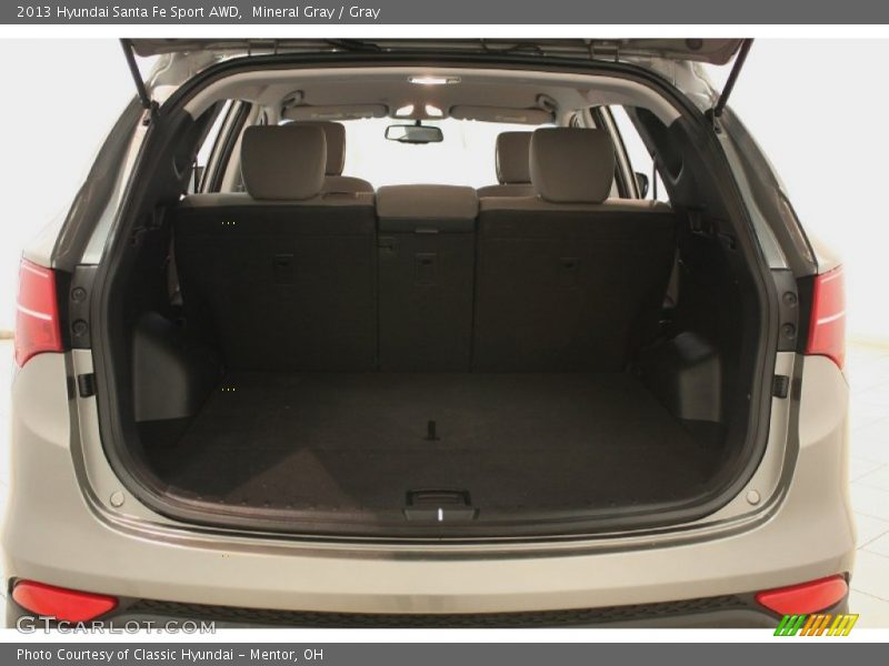 Mineral Gray / Gray 2013 Hyundai Santa Fe Sport AWD