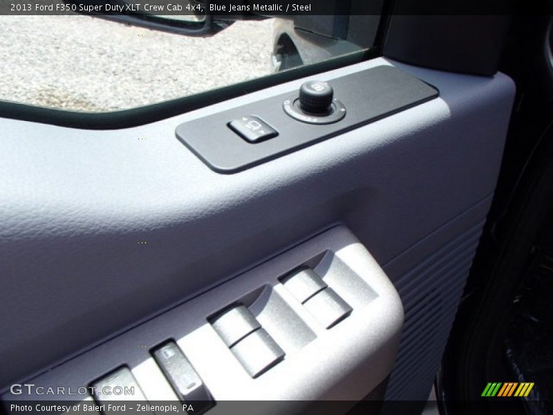 Blue Jeans Metallic / Steel 2013 Ford F350 Super Duty XLT Crew Cab 4x4