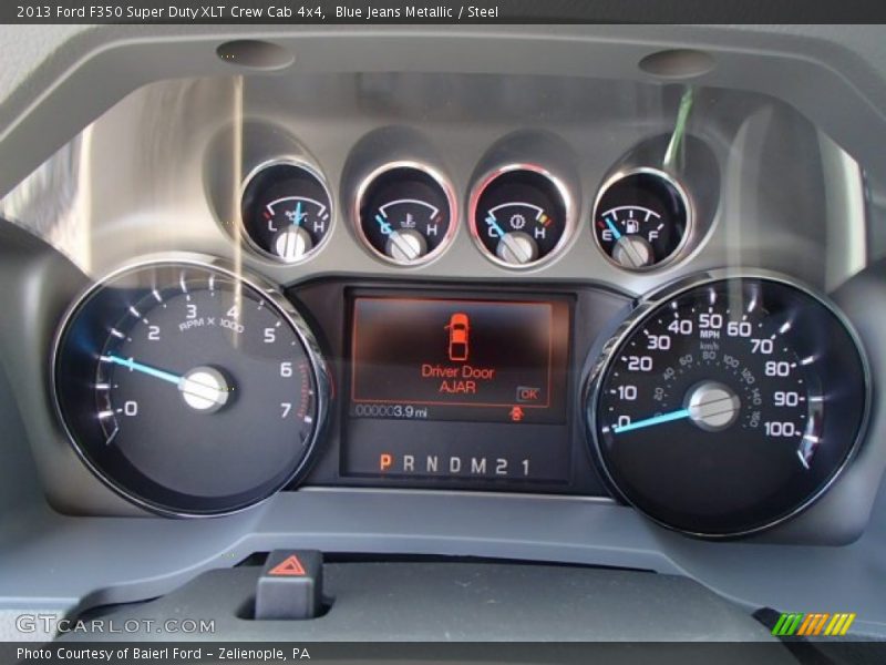  2013 F350 Super Duty XLT Crew Cab 4x4 XLT Crew Cab 4x4 Gauges