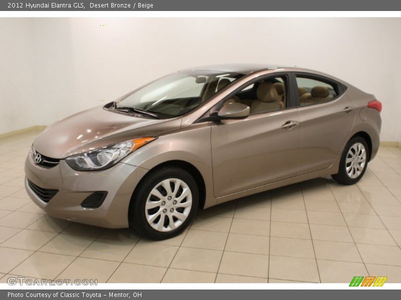 Front 3/4 View of 2012 Elantra GLS