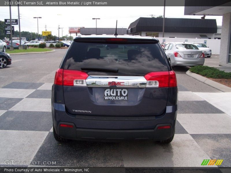 Atlantis Blue Metallic / Light Titanium 2013 GMC Terrain SLE