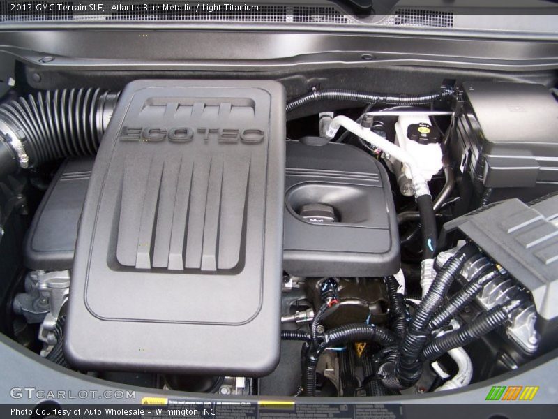 Atlantis Blue Metallic / Light Titanium 2013 GMC Terrain SLE