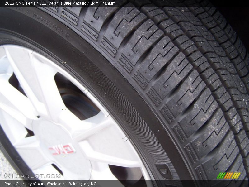 Atlantis Blue Metallic / Light Titanium 2013 GMC Terrain SLE