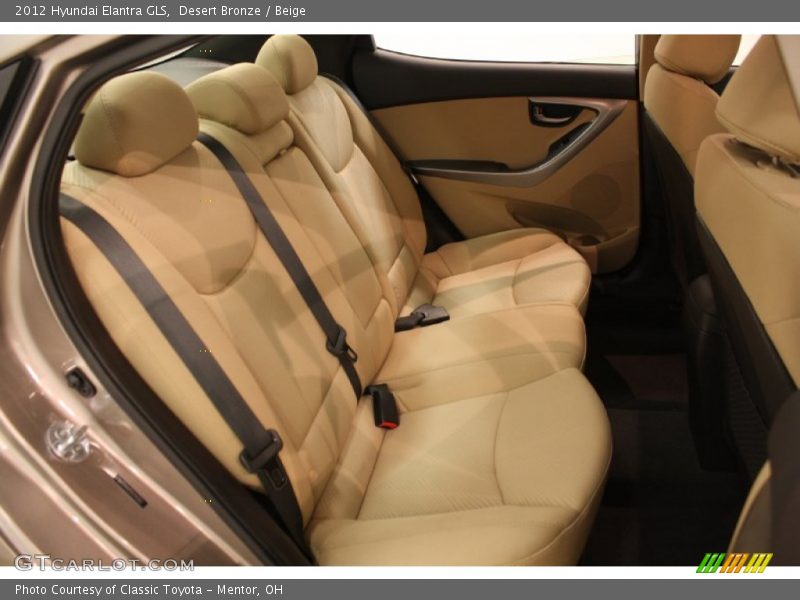 Desert Bronze / Beige 2012 Hyundai Elantra GLS