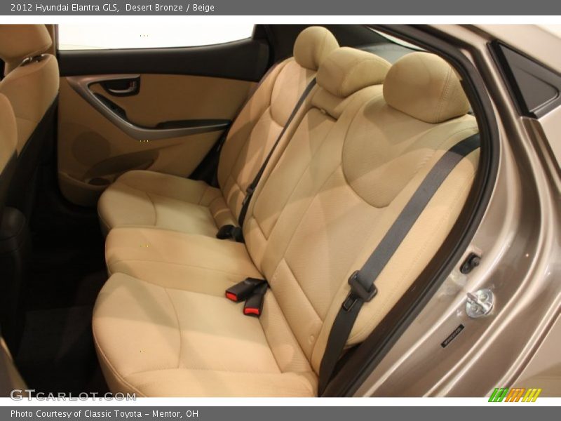Desert Bronze / Beige 2012 Hyundai Elantra GLS