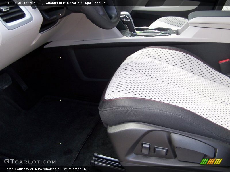 Atlantis Blue Metallic / Light Titanium 2013 GMC Terrain SLE