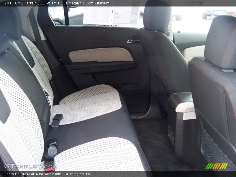 Atlantis Blue Metallic / Light Titanium 2013 GMC Terrain SLE