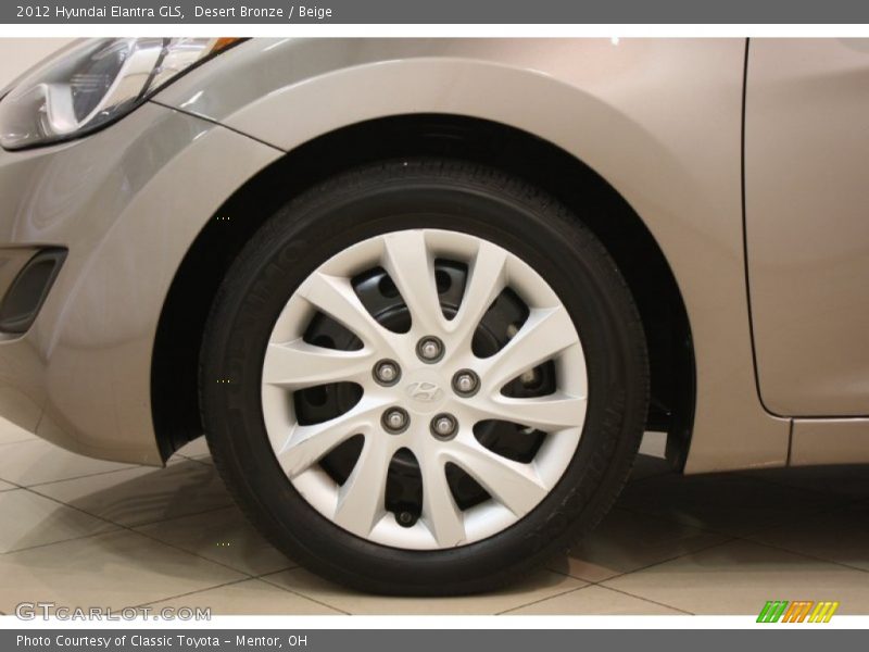 Desert Bronze / Beige 2012 Hyundai Elantra GLS